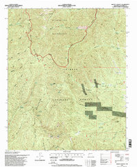 Grassy Lookout 1995 topographic map thumbnail