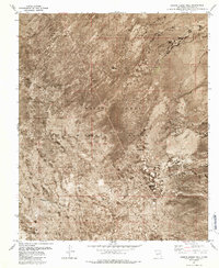 Greens Baber Well 1981 topographic map thumbnail