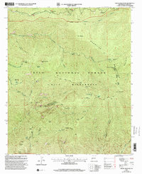 Grouse Mountain 1999 topographic map thumbnail
