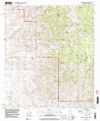Guadalupe Spring 1997 topographic map thumbnail