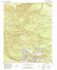 Guaje Mountain 1984 topographic map thumbnail
