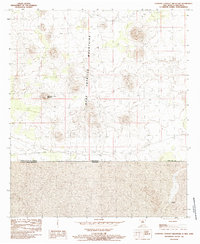 Guzmans Lookout Mountain 1985 topographic map thumbnail