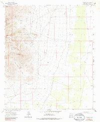 Gym Peak 1964 topographic map thumbnail