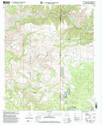 Harden Cienega 1998 topographic map thumbnail