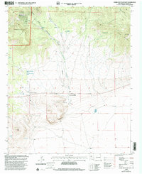 Horse Mountain West 1999 topographic map thumbnail