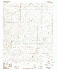 Horseshoe Bend NW 1988 topographic map thumbnail
