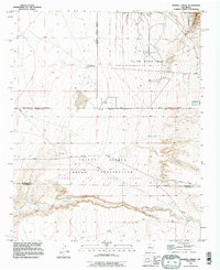 Hubbell Spring 1991 topographic map thumbnail