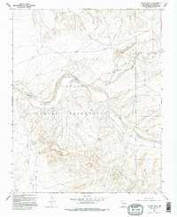 Hunter Wash 1966 topographic map thumbnail