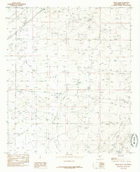 Indian Flats 1985 topographic map thumbnail