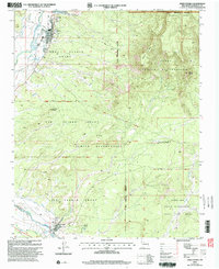 Jemez Pueblo 2002 topographic map thumbnail
