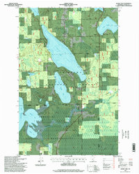 Jessie Lake 1996 topographic map thumbnail