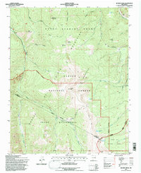 Jicarita Peak 1995 topographic map thumbnail