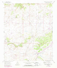 Johnson Ranch 1961 topographic map thumbnail