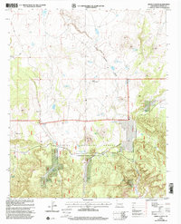 Jones Canyon 1999 topographic map thumbnail