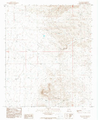 Jug Canyon 1989 topographic map thumbnail
