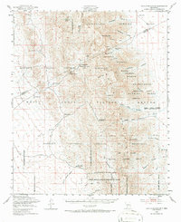 Kaylor Mountain 1948 topographic map thumbnail
