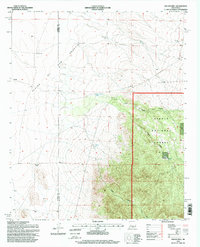 Kellog Well 1995 topographic map thumbnail