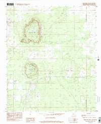 Kilbourne Hole 1985 topographic map preview