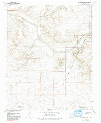 Kin Klizhin Ruins 1966 topographic map thumbnail