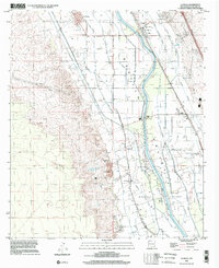La Mesa 1996 topographic map thumbnail
