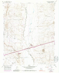 La Mesita Negra 1954 topographic map thumbnail