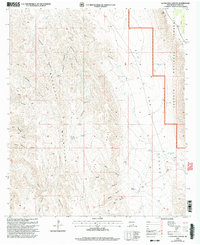 La Paloma Canyon 2001 topographic map thumbnail
