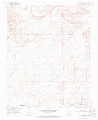 La Vida Mission 1966 topographic map thumbnail