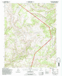 Lagunitas Creek 1995 topographic map thumbnail
