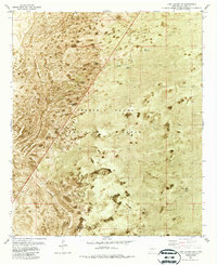 Lake Lucero 1982 topographic map preview