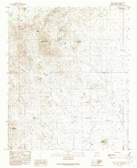 Lake Valley 1989 topographic map thumbnail