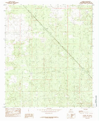 Lanark 1985 topographic map thumbnail