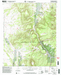 Largo Mesa 1999 topographic map thumbnail
