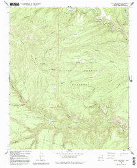 Lilley Mountain 1965 topographic map preview