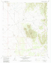 Lion Mountain 1965 topographic map thumbnail