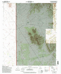 Lion Mountain 1995 topographic map thumbnail