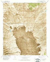 Little Black Peak 1981 topographic map thumbnail
