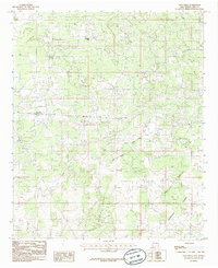 Loco Hills 1985 topographic map thumbnail