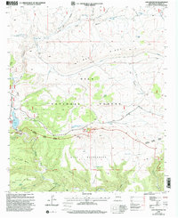 Loco Mountain 1999 topographic map preview