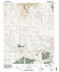 Loma Machete 1990 topographic map thumbnail