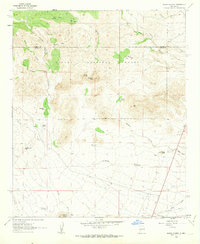 Sierra Fijardo 1961 topographic map thumbnail