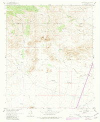Sierra Fijardo 1961 topographic map thumbnail