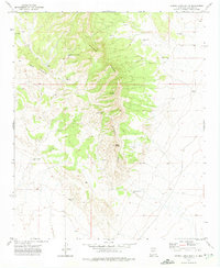 Sierra Larga South 1972 topographic map thumbnail