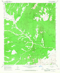 Silver Hill 1964 topographic map thumbnail
