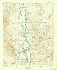 Socorro 1906 topographic map thumbnail