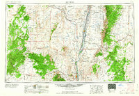 Socorro 1958 topographic map thumbnail