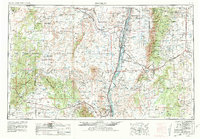 Socorro 1954 topographic map thumbnail