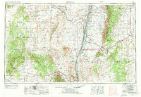 Socorro 1954 topographic map thumbnail
