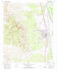 Socorro 1979 topographic map thumbnail