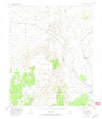South Garcia 1956 topographic map thumbnail