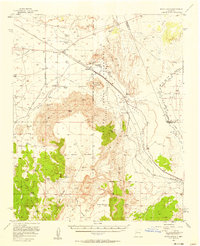 South Garcia 1956 topographic map thumbnail